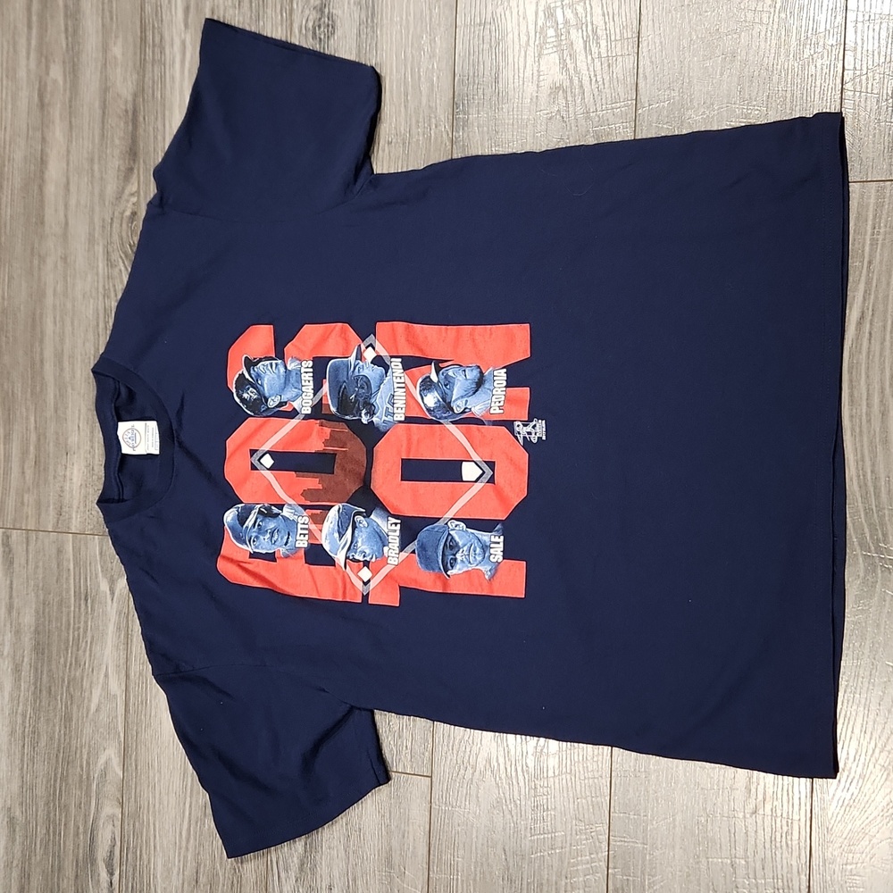 EUC Delta Pro Weight 100% cotton Boston Redsox Men's sz L tshirt